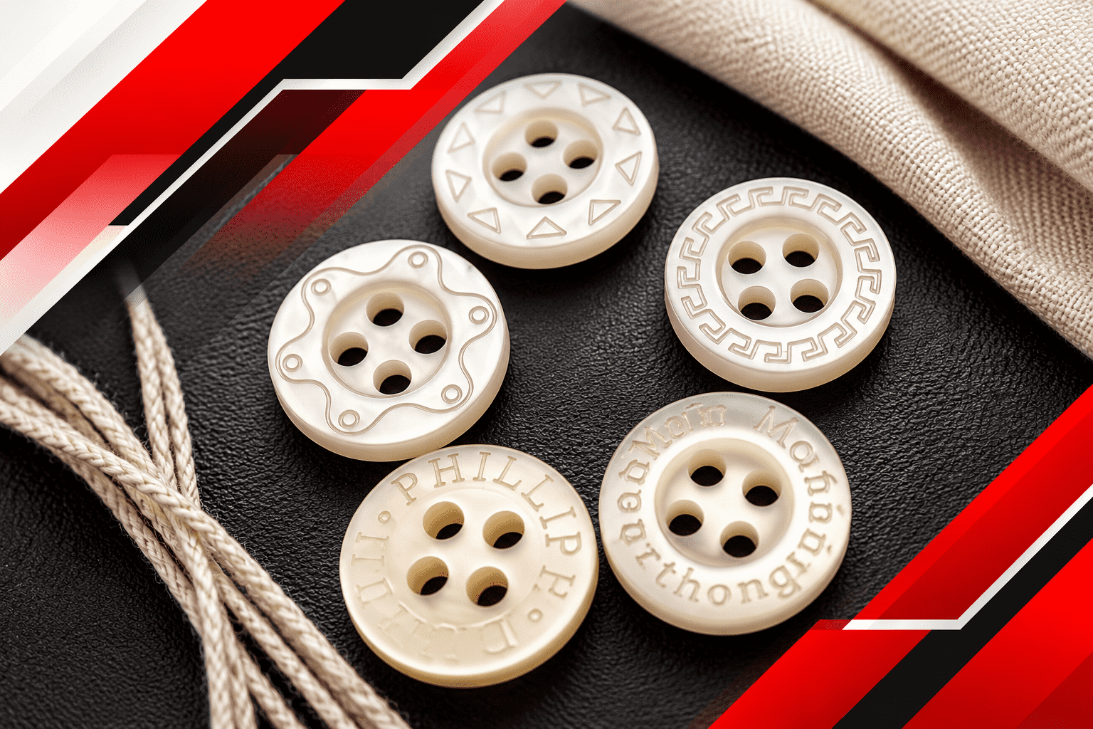 FABRICANTE DE BOTONES PARA ROPA